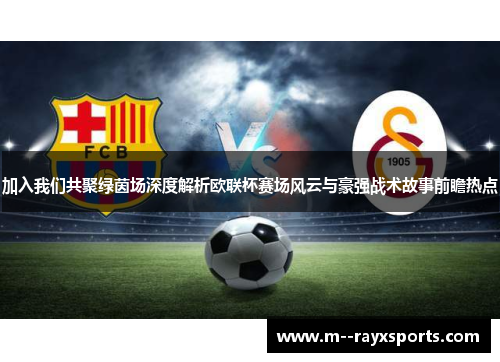 加入我们共聚绿茵场深度解析欧联杯赛场风云与豪强战术故事前瞻热点